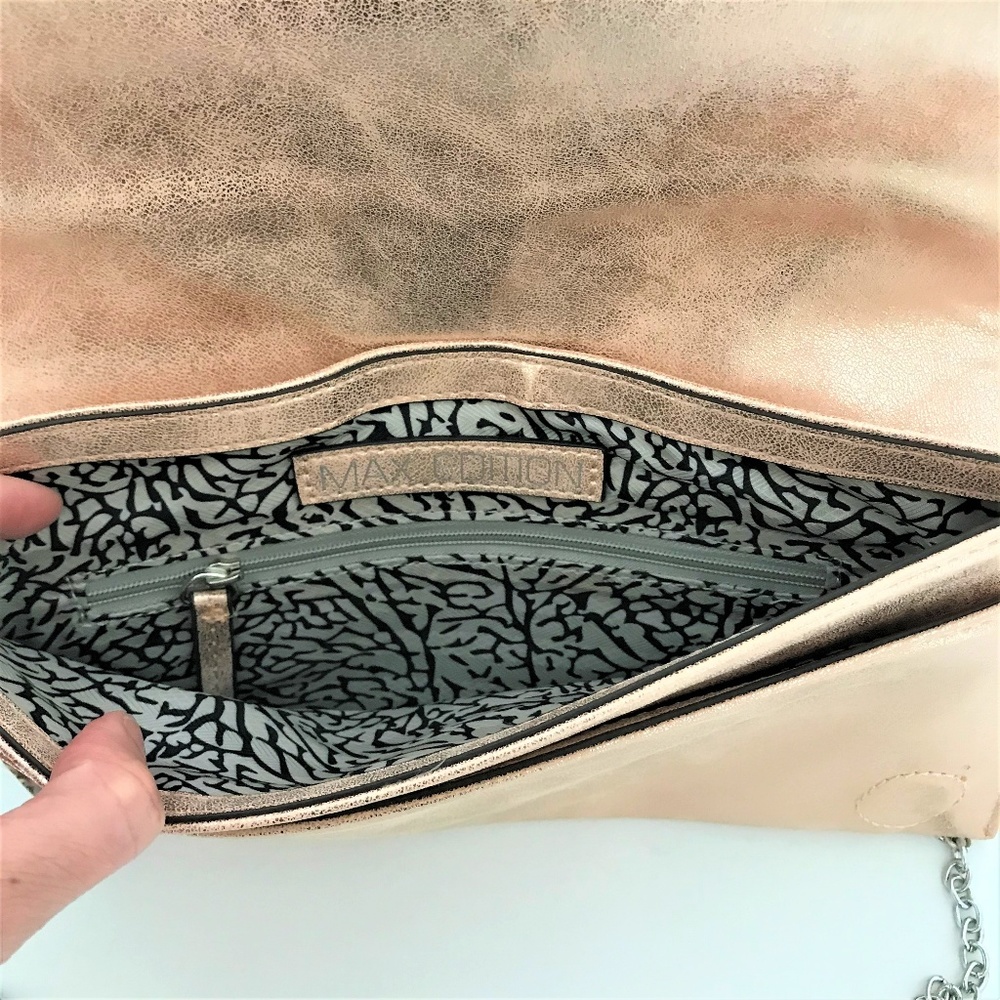 MAX EDITION BOW CLUTCH ROSE GOLD - Picture 6 of 8